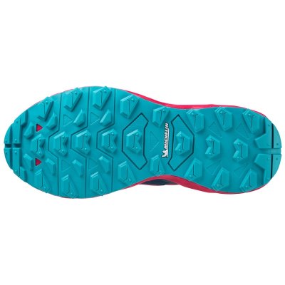 Zapatillas Para Correr Mizuno WAVE Daichi 7 Mujer - Coral / Turquesa Oscuro - Chile M728RFVJPN